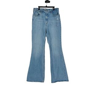 Levi's Women's Premium 70s High Flare Jeans Size 31 Blue Denim Vintage Style